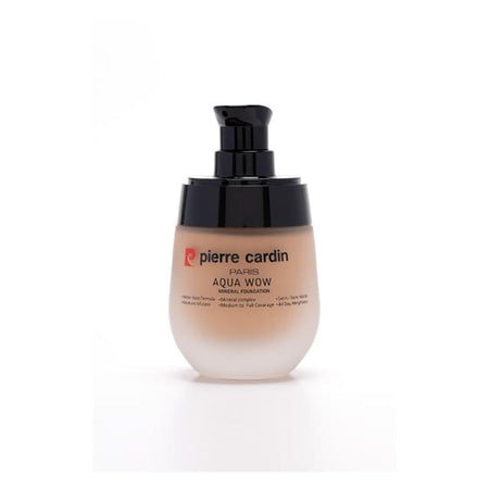 Pierre Cardin Paris Aqua Wow Mineral Foundation, Water Based, Medium to Full Coverage, 32ml, Very Warm 602 - Main Image