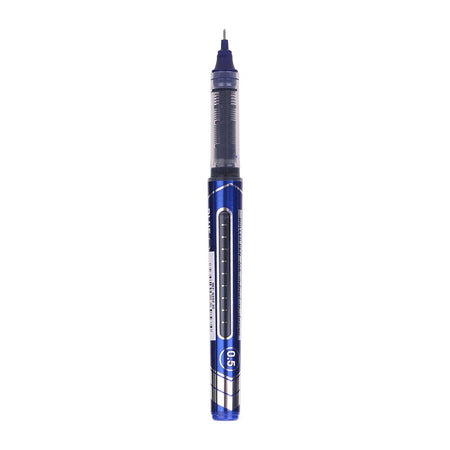 Deli Roller Pen, Tip 0.5mm, Blue, 1-Piece, EQ20230 - Image 3