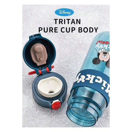 AJF Disney Micky Mouse Water Bottle, 680ml Capacity, Fall Resistant & Non Slip, Assorted Colors - Image 3