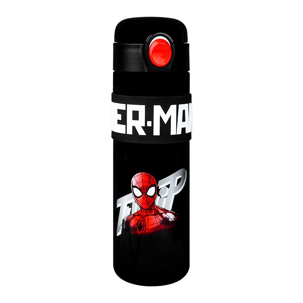 AJF Disney Spider Man Water Bottle, 500ml Capacity, SUS304 - Main Image