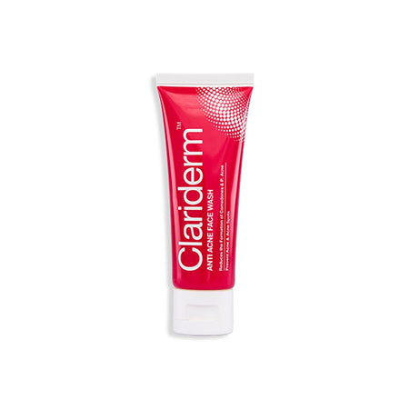 Clariderm Anti-Acne Face Wash, For Dry, Combination and Oily Skin, 60ml - Main Image