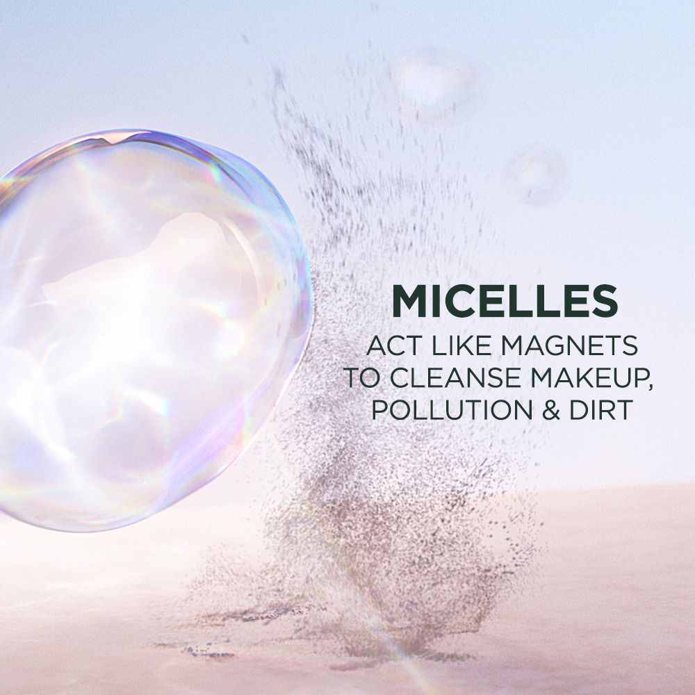 Garnier Skin Naturals Salicylic BHA Micellar Cleansing Water, Makeup Remover, 400ml - Image 5