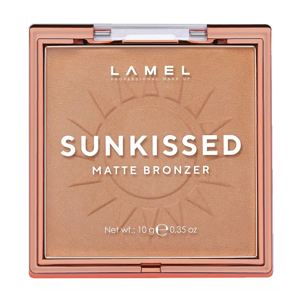LAMEL Sun kissed Matte Bronzer Face Powder, 10g, 401 - Main Image