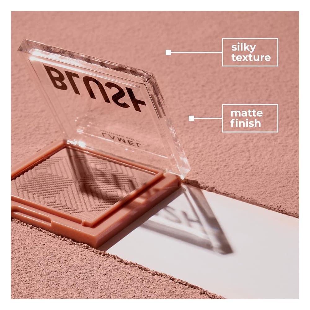 LAMEL Blush Cheek Shading and Contouring Powder, 3.8g, 402 Rouge - Image 5