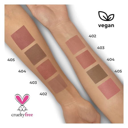 LAMEL Blush Cheek Shading and Contouring Powder, 3.8g, 402 Rouge - Image 7