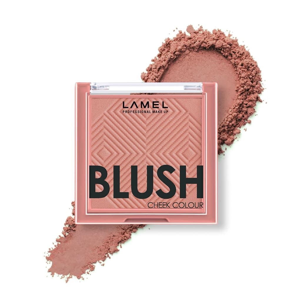 LAMEL Blush Cheek Shading and Contouring Powder, 3.8g, 403 Coral - Main Image