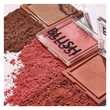 LAMEL Blush Cheek Shading and Contouring Powder, 3.8g, 403 Coral - Image 6