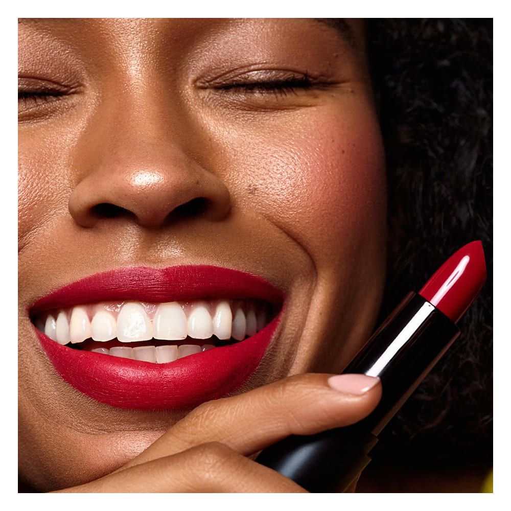 LAMEL Powder Drop Long Lasting Matte Lipstick, 407 Red Velvet - Image 3