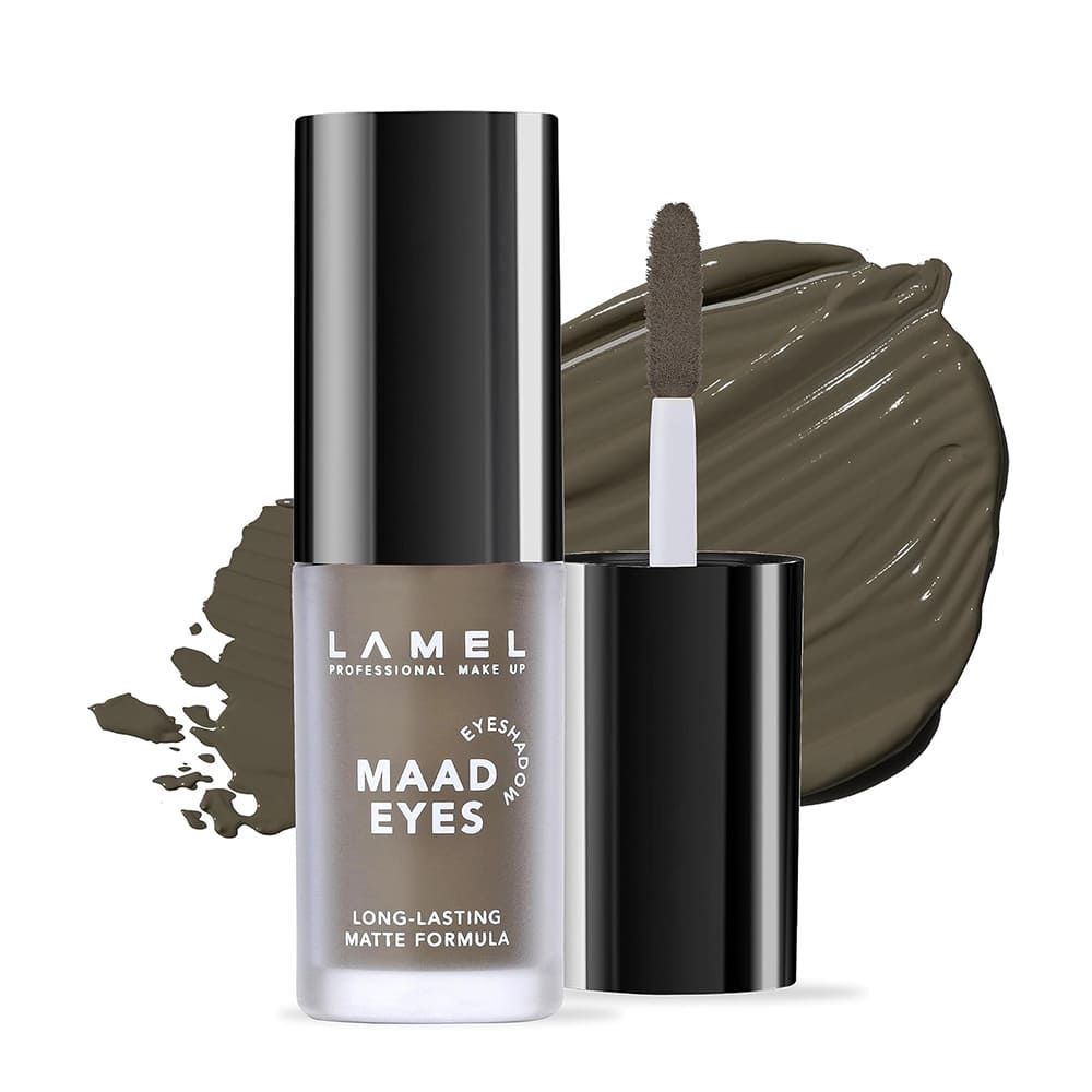LAMEL Maad Eyes Liquid Eyeshadow, Long Lasting Waterproof Matte Eye Tint, 403 Savage - Main Image