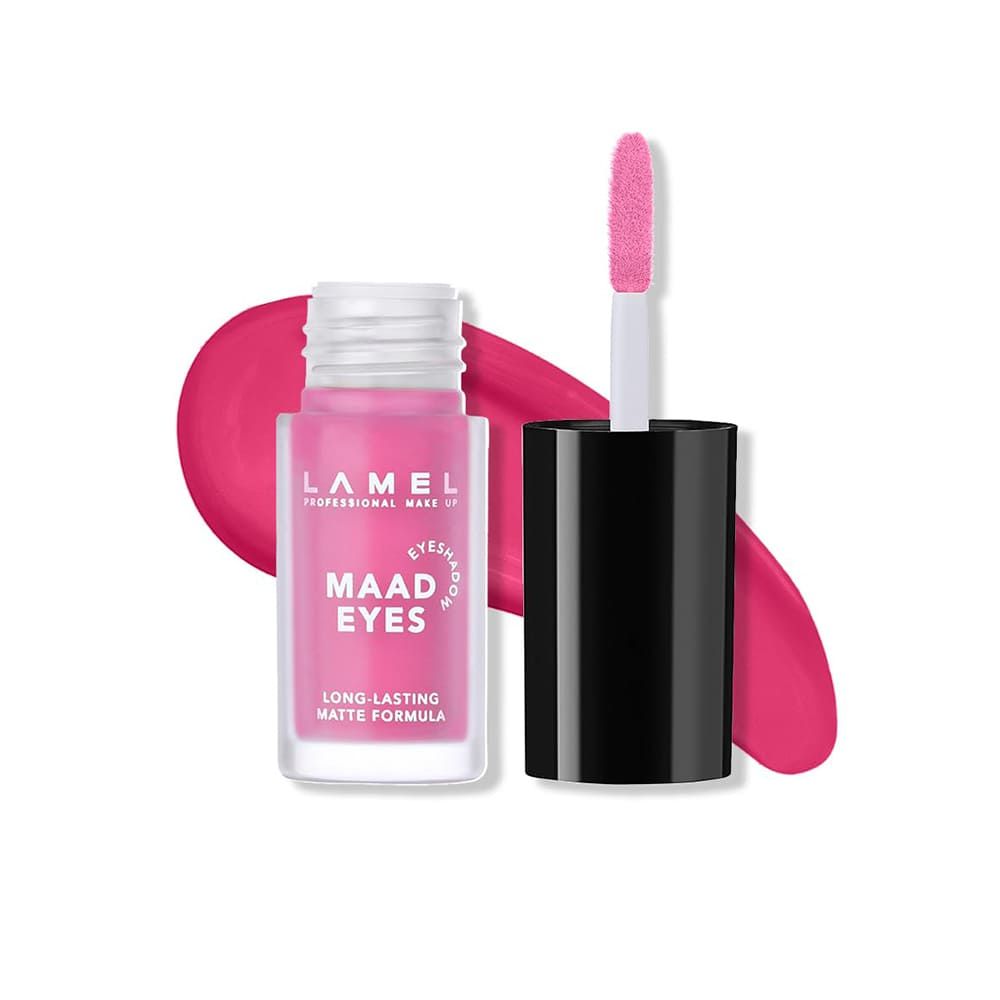 LAMEL Maad Eyes Liquid Eyeshadow, Long Lasting Waterproof Matte Eye Tint, 406 Oasis - Main Image