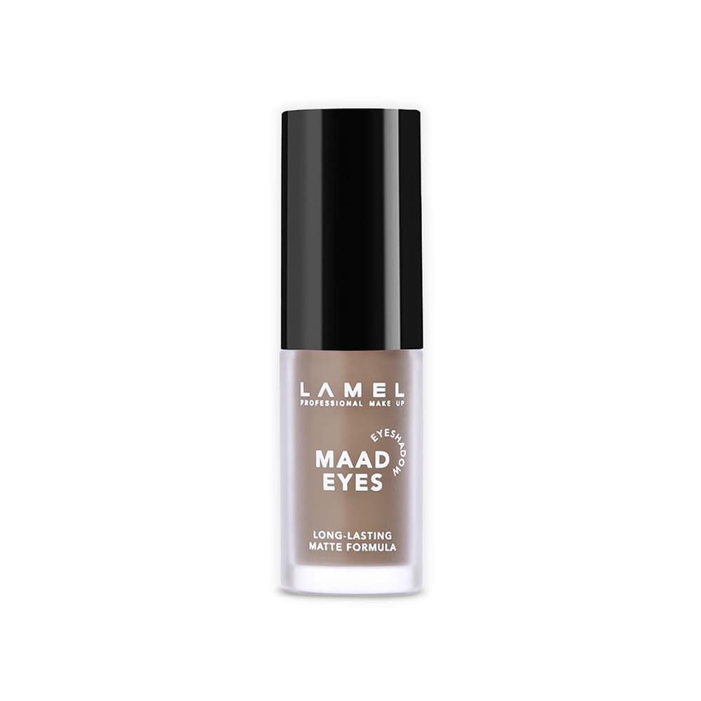 LAMEL Maad Eyes Liquid Eyeshadow, Long Lasting Waterproof Matte Eye Tint, 404 Dark Chocolate - Image 2