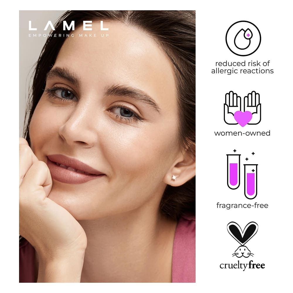 LAMEL Long Lasting Gel Lip Liner, 1.7g, 401 Nude - Image 7