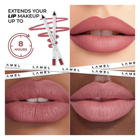 LAMEL Long Lasting Gel Lip Liner, 1.7g, 409 Caramel - Image 3