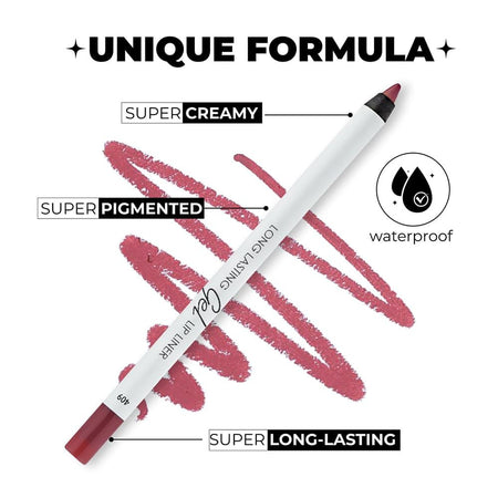 LAMEL Long Lasting Gel Lip Liner, 1.7g, 409 Caramel - Image 6