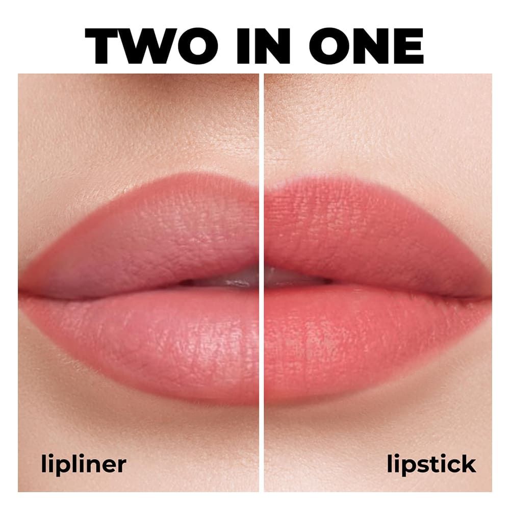 LAMEL Long Lasting Gel Lip Liner, 1.7g, 408 Pink Plum - Image 5