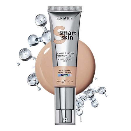 LAMEL Smart Skin Serum Tinted Foundation With Hyaluronic Acid, 35ml, 402 Beige - Main Image