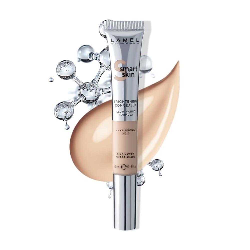 LAMEL Smart Skin Brightening Concealer With Hyaluronic Acid, 15ml, 402 Natural Beige - Main Image