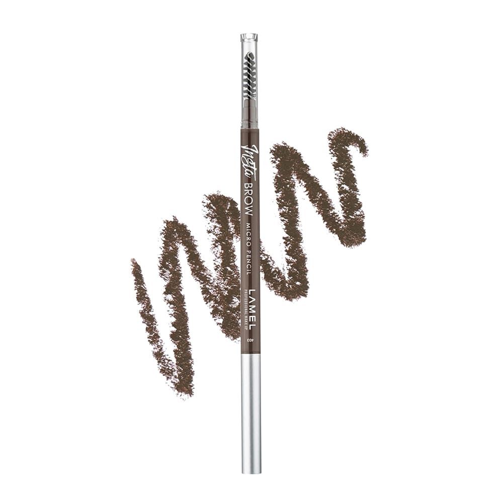 LAMEL INSTA Micro Long-lasting Eye Brow Pencil, 0.12g, 403 Latte - Main Image