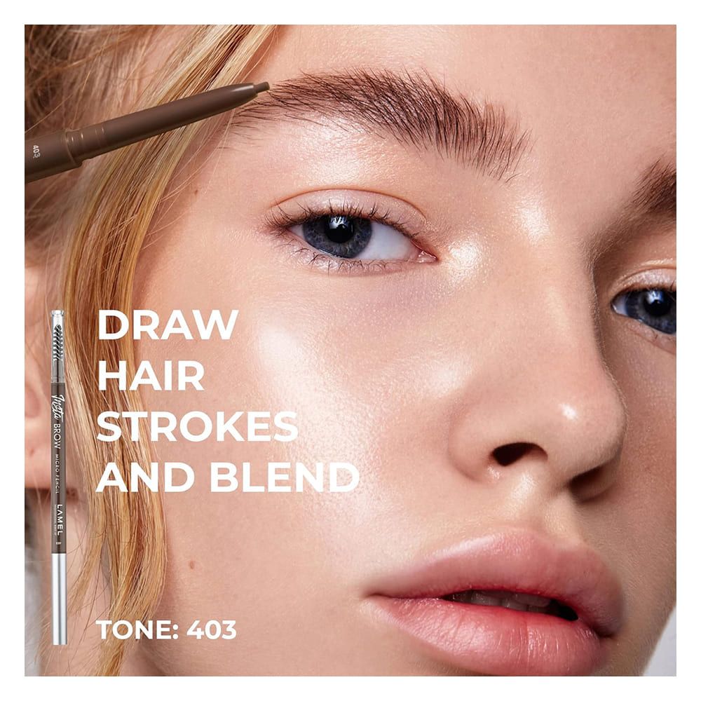 LAMEL INSTA Micro Long-lasting Eye Brow Pencil, 0.12g, 403 Latte - Image 2