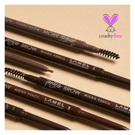 LAMEL INSTA Micro Long-lasting Eye Brow Pencil, 0.12g, 401 Espresso - Image 6