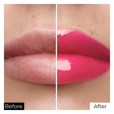LAMEL All in One Lip Tinted Plumping Oil, 403 Watermelon - Image 4