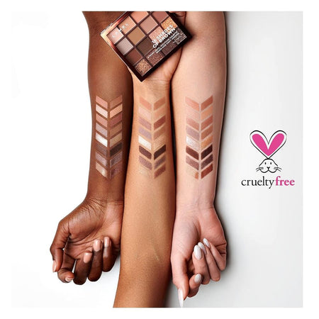 LAMEL 16 Shades Of Brown Shimmer and Matte Eyeshadow Palette, 16g, 16-3 - Image 6