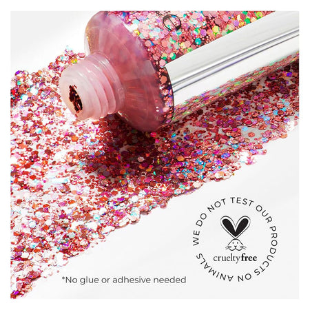 LAMEL Liquid Glitter For Face and Body INSTA Glitter Bomb, 20ml, 403 Lustre - Image 4