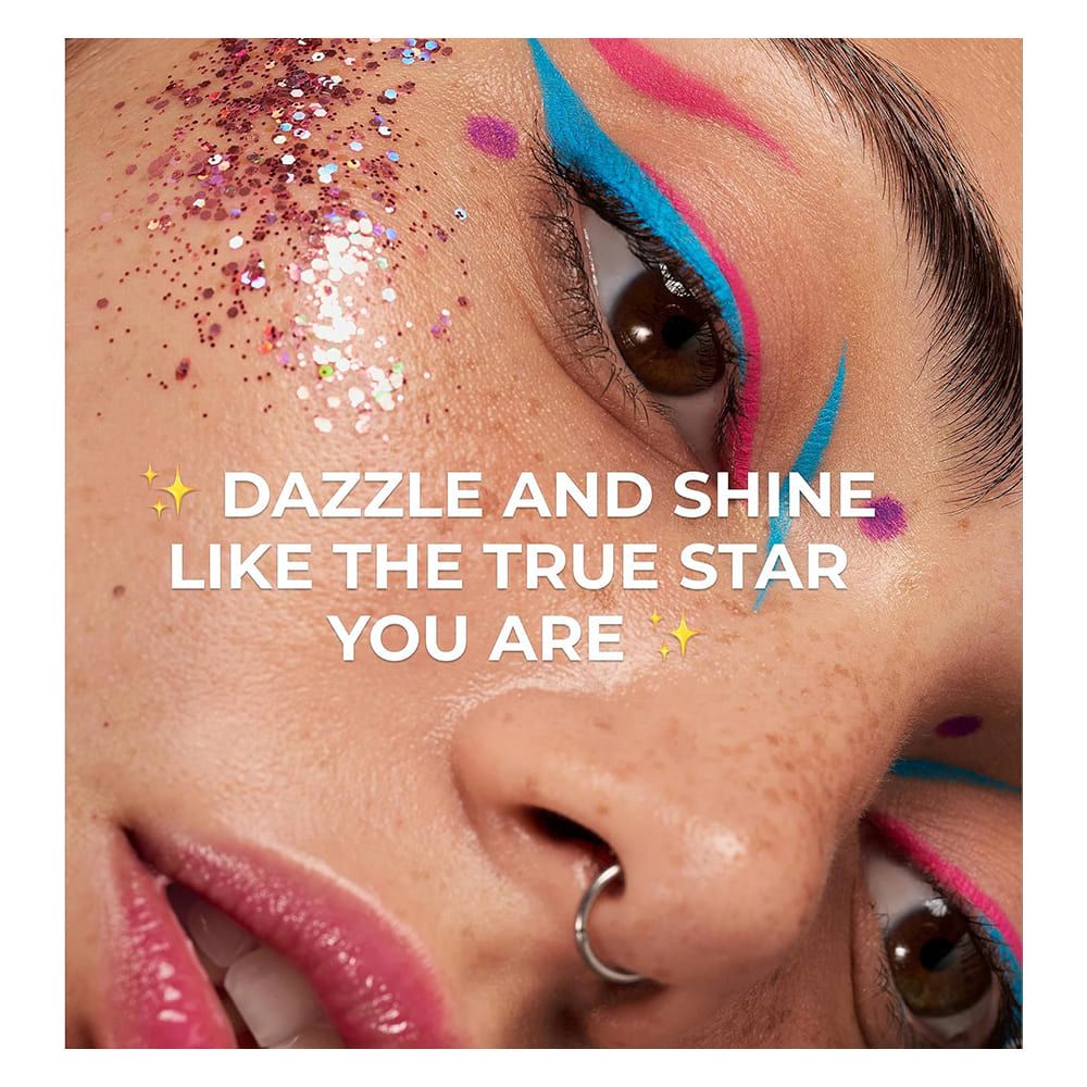 LAMEL Liquid Glitter For Face and Body INSTA Glitter Bomb, 20ml, 403 Lustre - Image 6