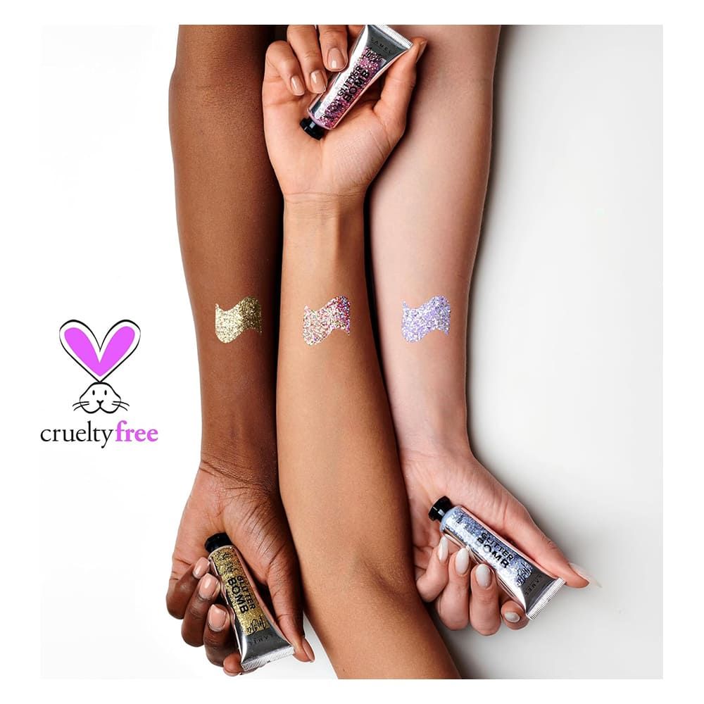 LAMEL Liquid Glitter For Face and Body INSTA Glitter Bomb, 20ml, 403 Lustre - Image 8