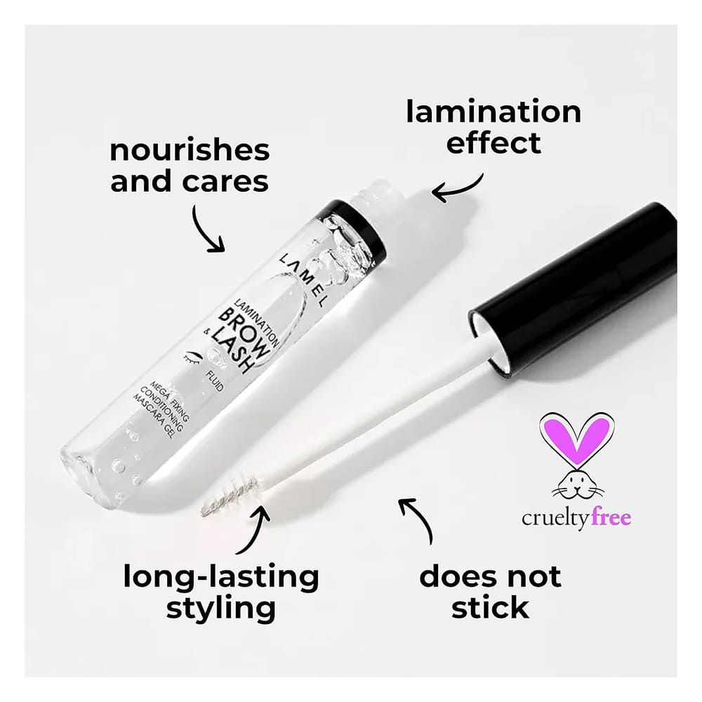 LAMEL Lamination Eye Brow & Lash Fluid Mascara Gel - Image 3