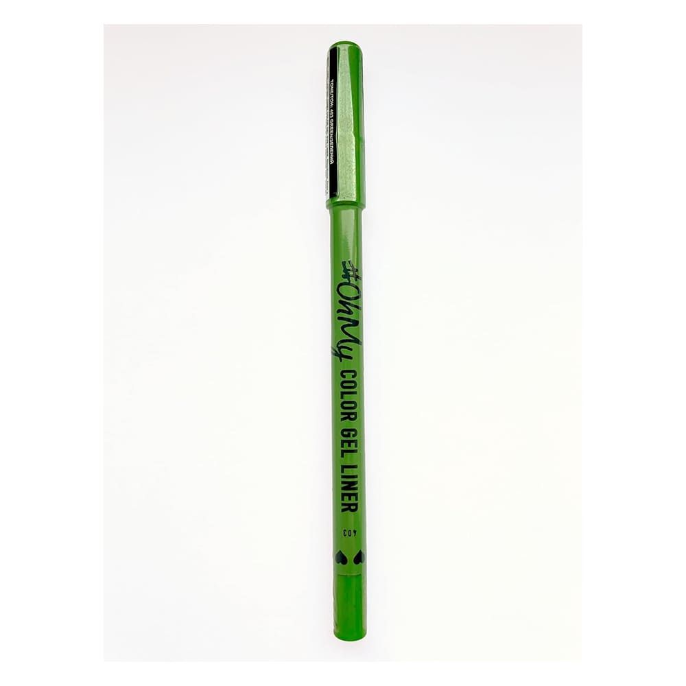 LAMEL OhMy Color Gel Eye Liner, Waterproof, Long-Lasting, 1.4g, 403 Green - Image 2