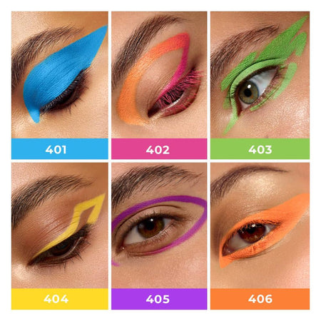 LAMEL OhMy Color Gel Eye Liner, Waterproof, Long-Lasting, 1.4g, 404 Yellow - Image 7