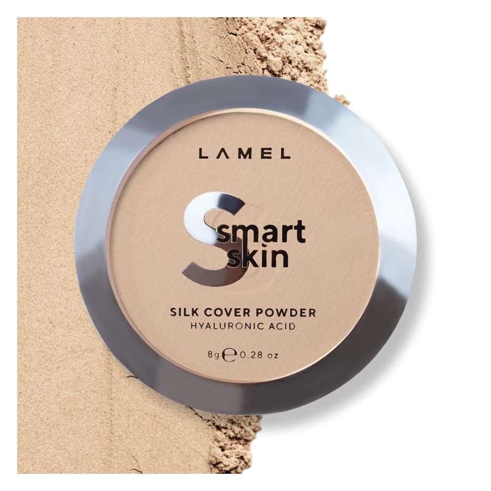 Lamel Smart Skin Silk Compact Powder With Hyaluronic Acid, 8g, 403 Medium Beige - Main Image