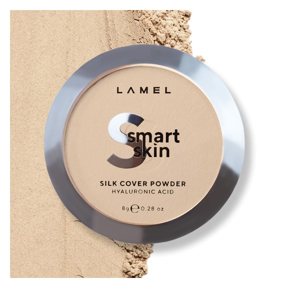 Lamel Smart Skin Silk Compact Powder With Hyaluronic Acid, 8g, 402 Beige - Main Image