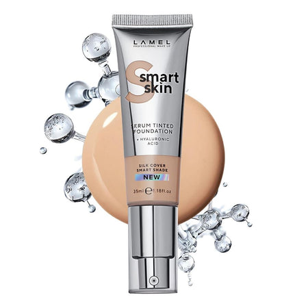 LAMEL Smart Skin Serum Tinted Foundation With Hyaluronic Acid, 35ml, 403 Ivory - Main Image