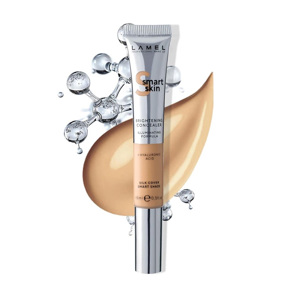 LAMEL Smart Skin Brightening Concealer With Hyaluronic Acid, 15ml, 404 Neutral - Main Image
