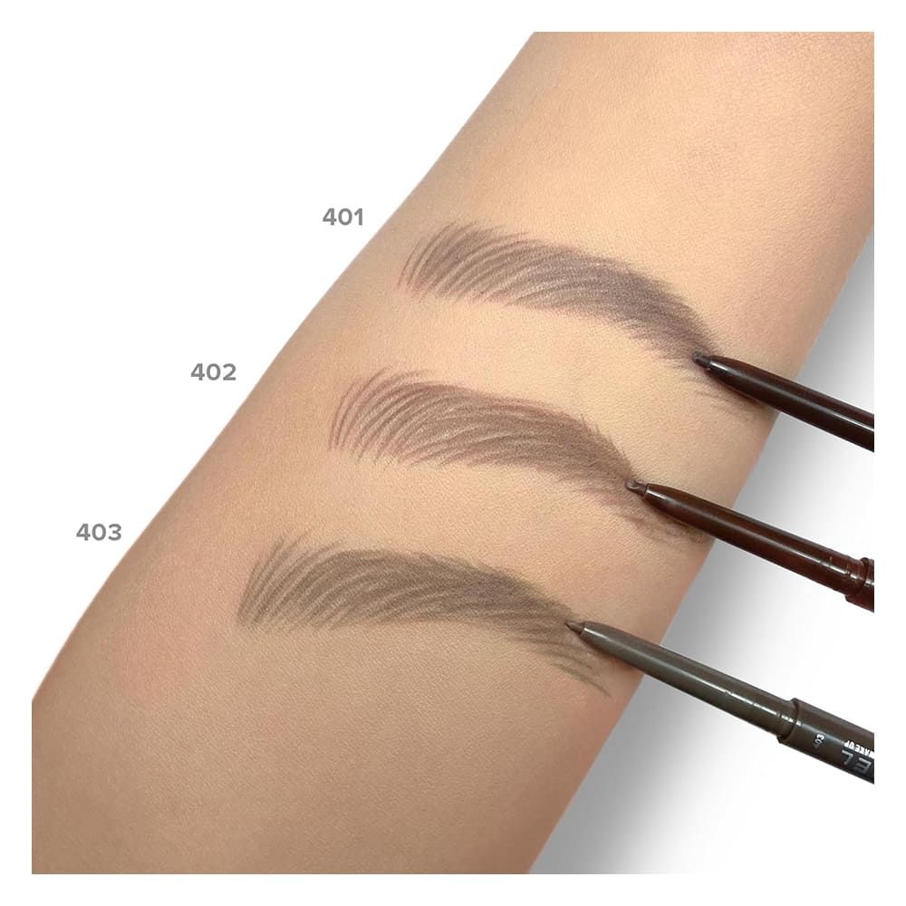 LAMEL INSTA Micro Long-lasting Eye Brow Pencil, 0.12g, 402 Chocolate - Image 5