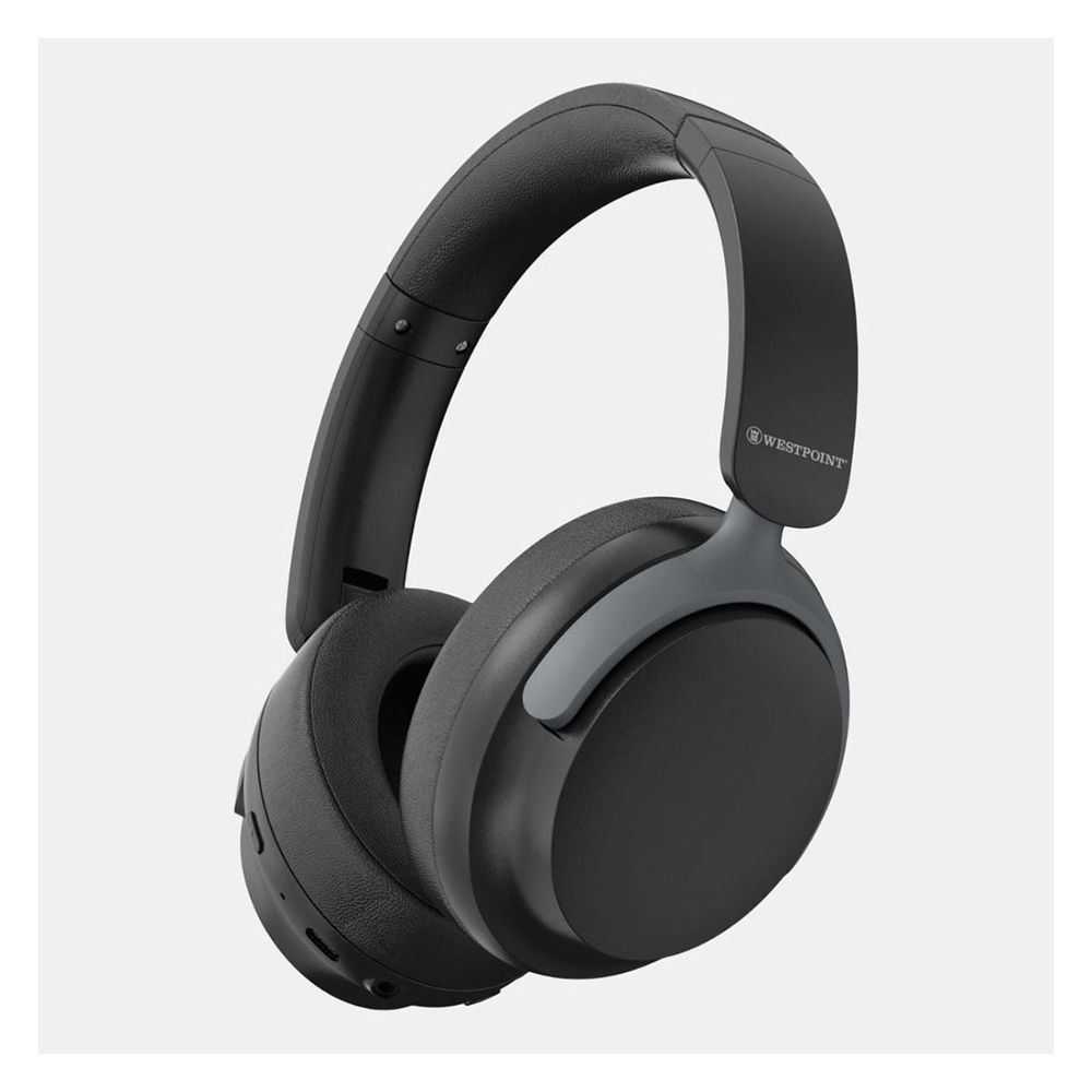 West Point ANC Wireless Headphone, Black, WP-200 - Main Image