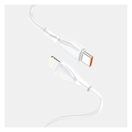West Point USB-C To Lightening Data Cable, White, WP-317 - Main Image