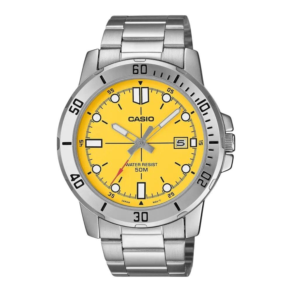 Casio Men's Chain Analog Watch, MTP-VD01D-9EVUDF - Main Image