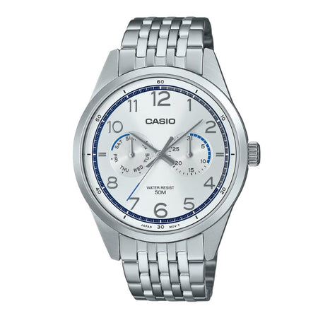 Casio Men's Chain Chronograph Watch, MTP-E340D-7AVDF - Main Image
