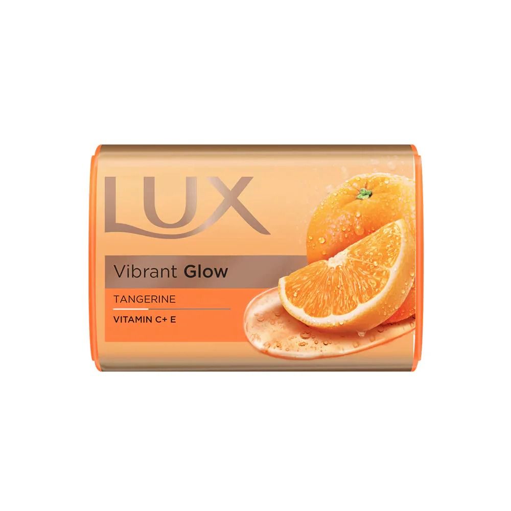 Lux Vibrant Glow Soap with Tangerine, Vitamin C & E, 128g - Main Image