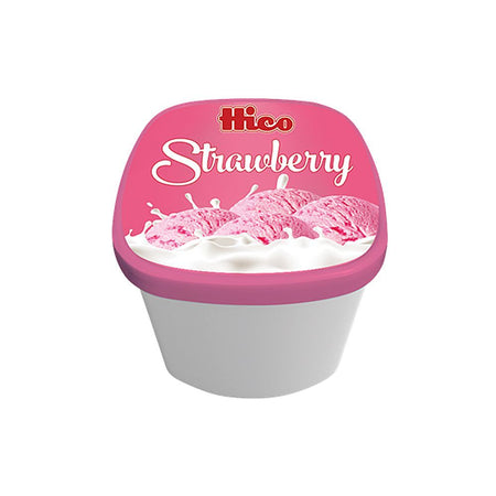 Hico Strawberry Ice Cream Family Pack, 1500ml - Main Image