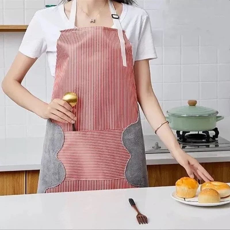 Multifunction Wipeble Kitchen Apron - image 1