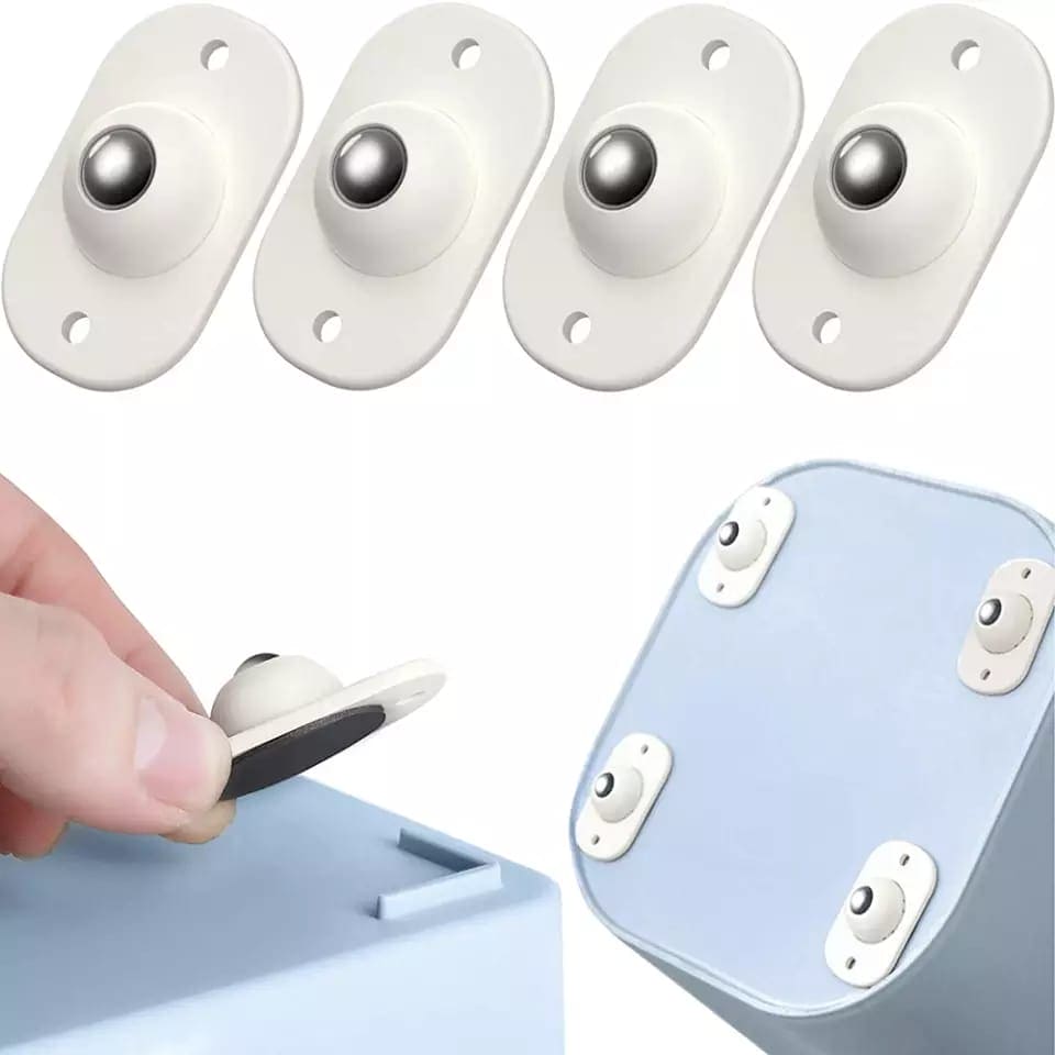 Set Of 4 Furniture Wheels - image 3