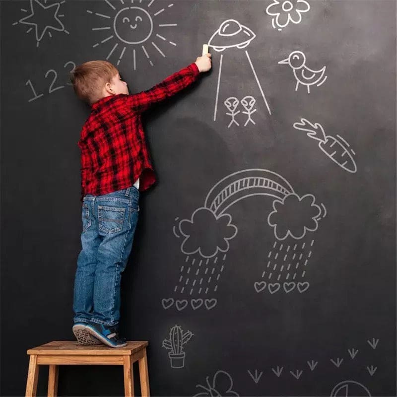 Green Chalk Board Wall Sticker For Kids - image 5