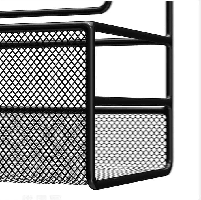 bathroom shelf organizer basket image 3