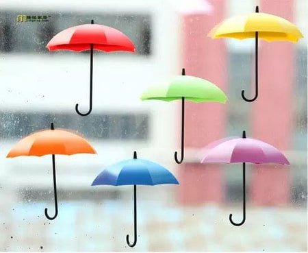 Set of 3 Creative Umbrella Self Wall Hook - image 3