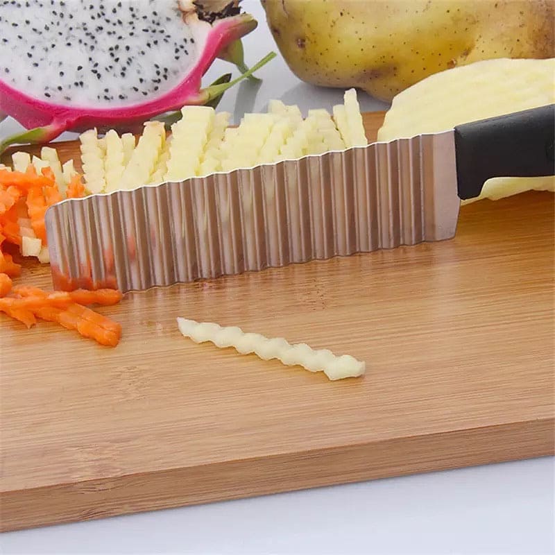 Stainless Steel Potato Chip Slicer - image 1