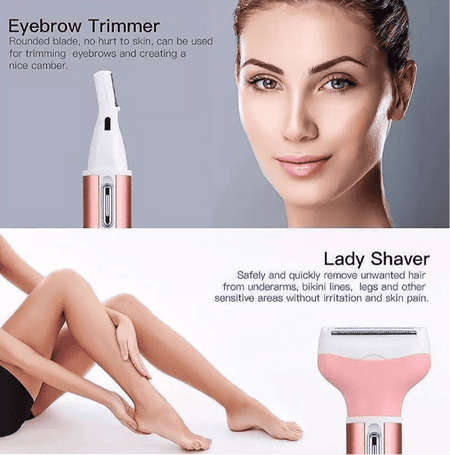 4 in 1 electric hair removal trimmer set image 5